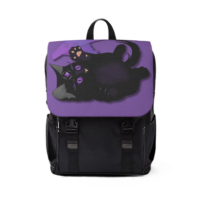 Winged Kitten Casual Shoulder Backpack