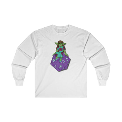 Goblin on a d20 Unisex Ultra Cotton Long Sleeve Tee