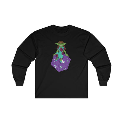 Goblin on a d20 Unisex Ultra Cotton Long Sleeve Tee