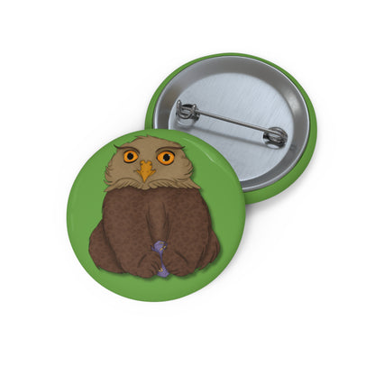 Owlbear Cub Pin Buttons