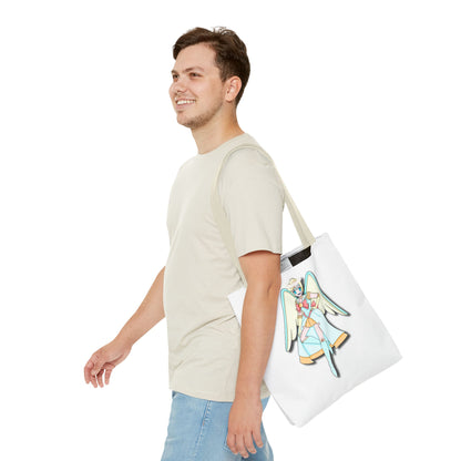 Space Warrior Saint Peter Tote Bag