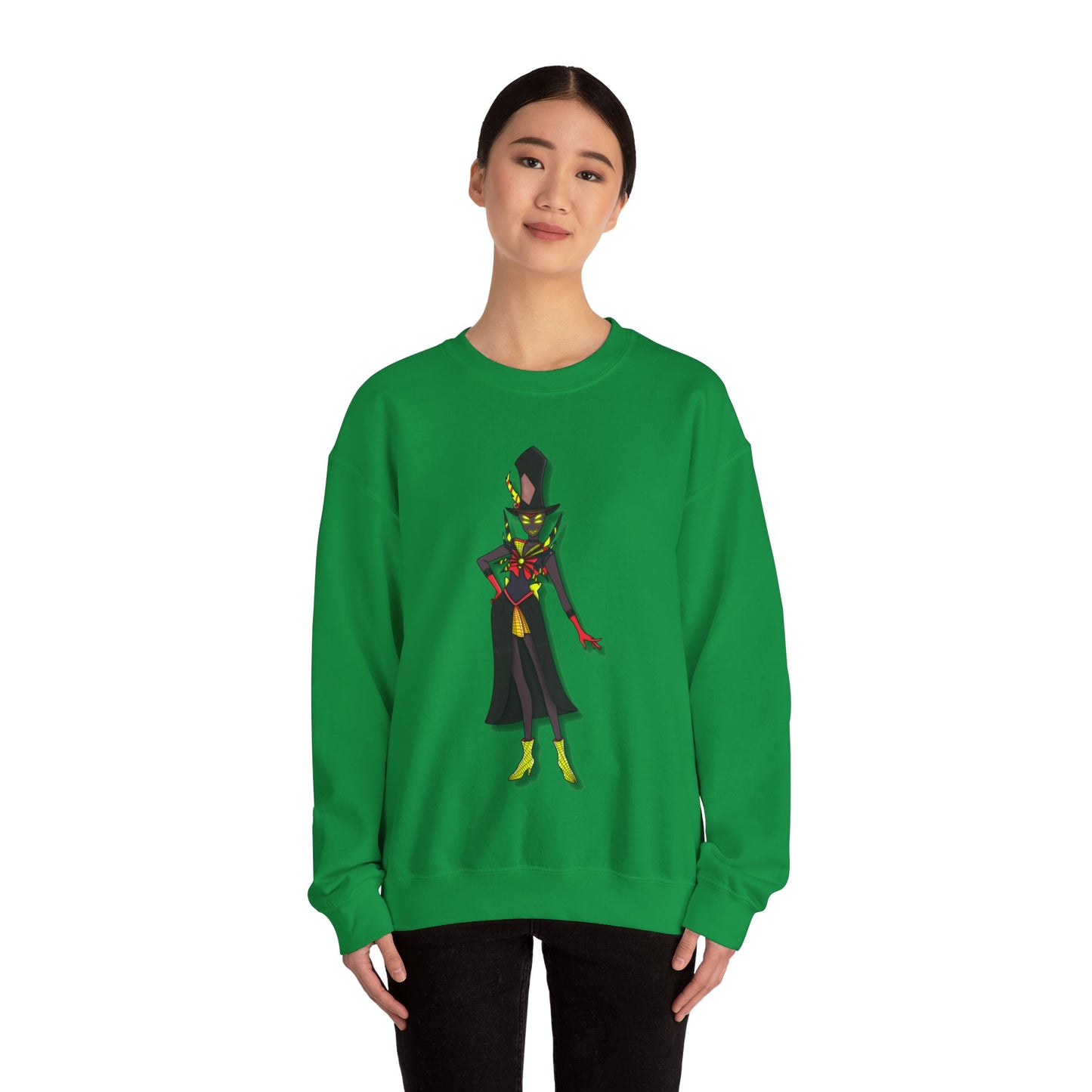 Space Warrior Zestial Heavy Blend™ Crewneck Sweatshirt