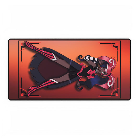 Space Warrior Velvette Desk Mats