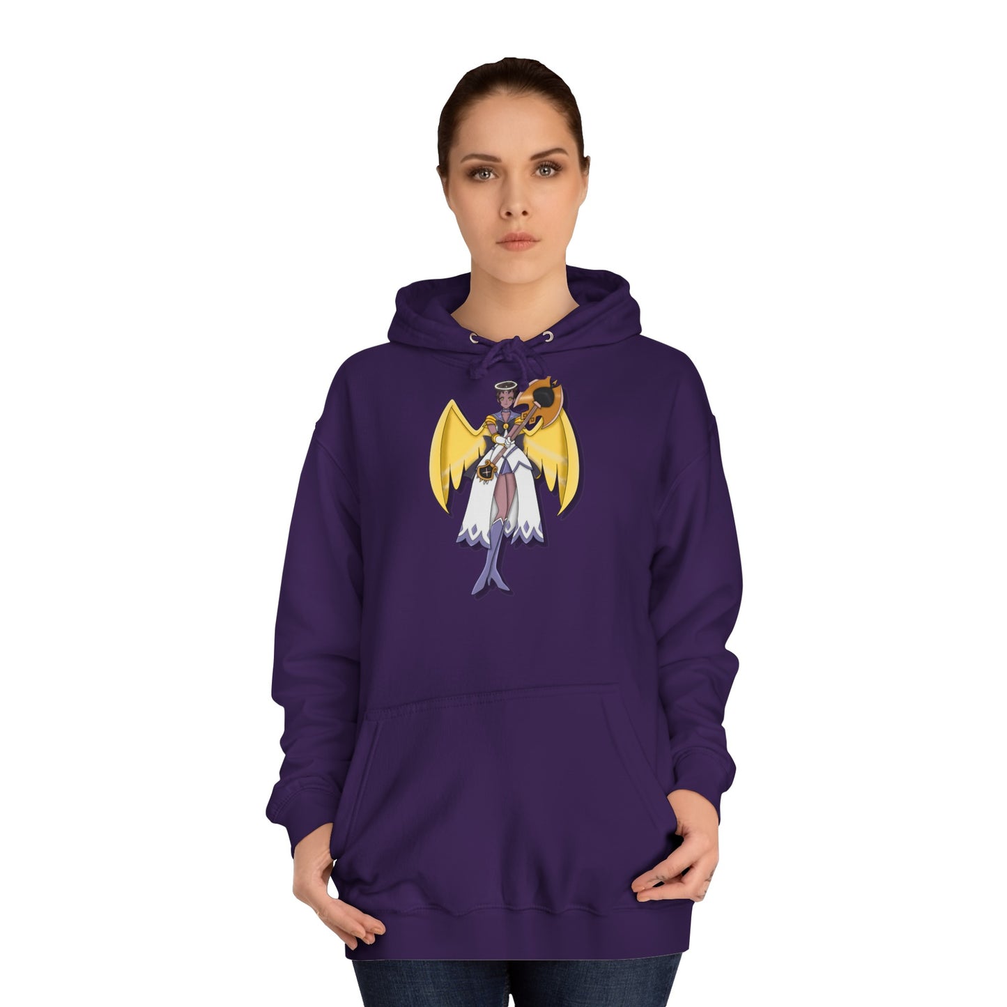 Space Warrior Adam College Hoodie