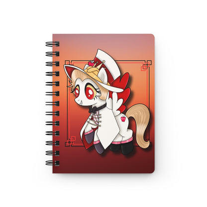 Pony Lucifer Spiral Bound Journal