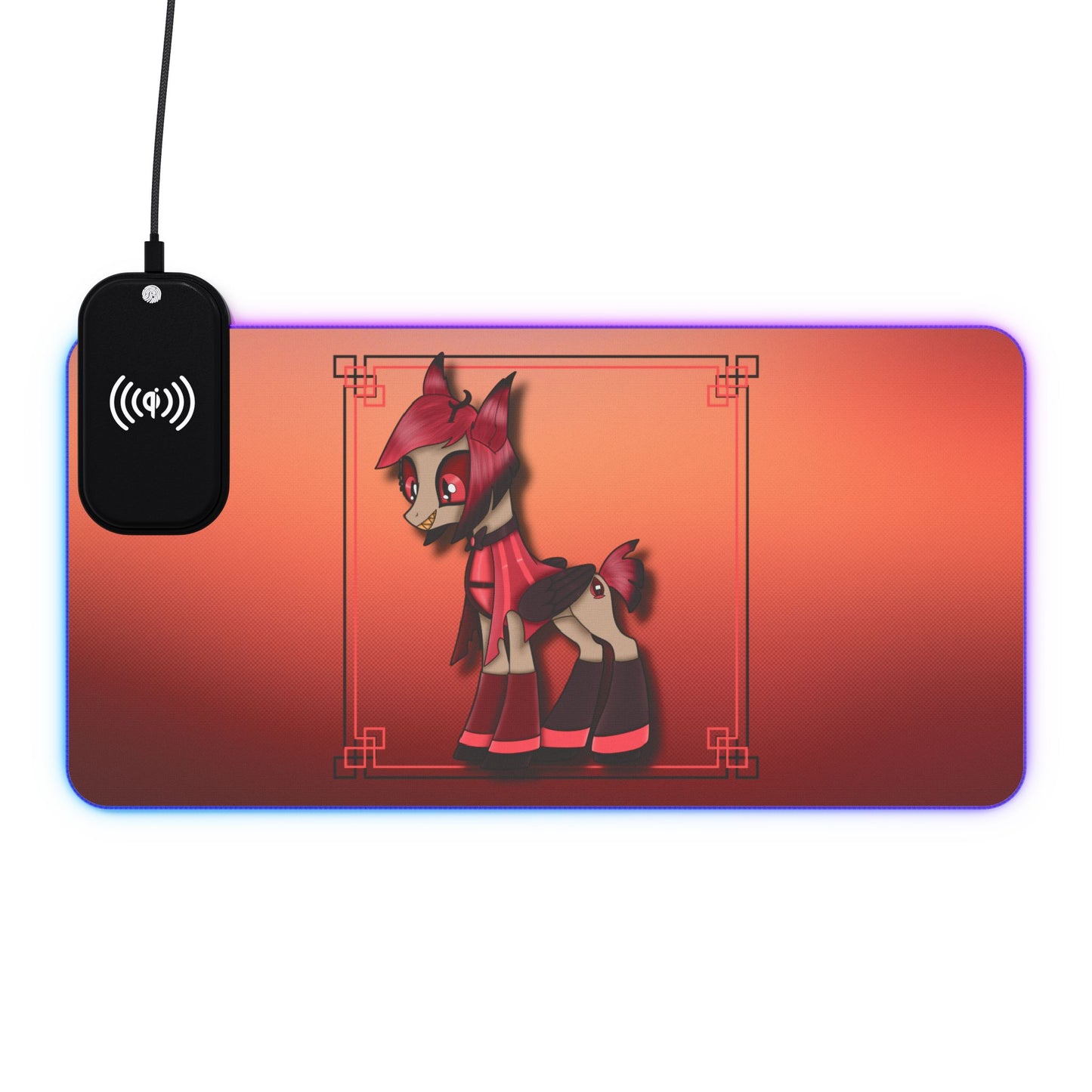 Pony Alastor LED Gaming Mouse Pad