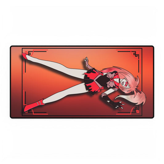 Space Warrior Cherri Bomb Desk Mats