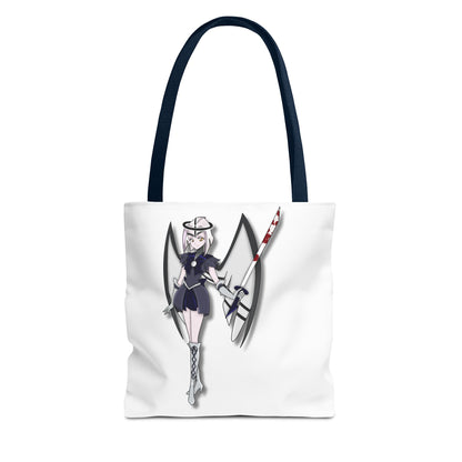 Space Warrior Lute Tote Bag (AOP)