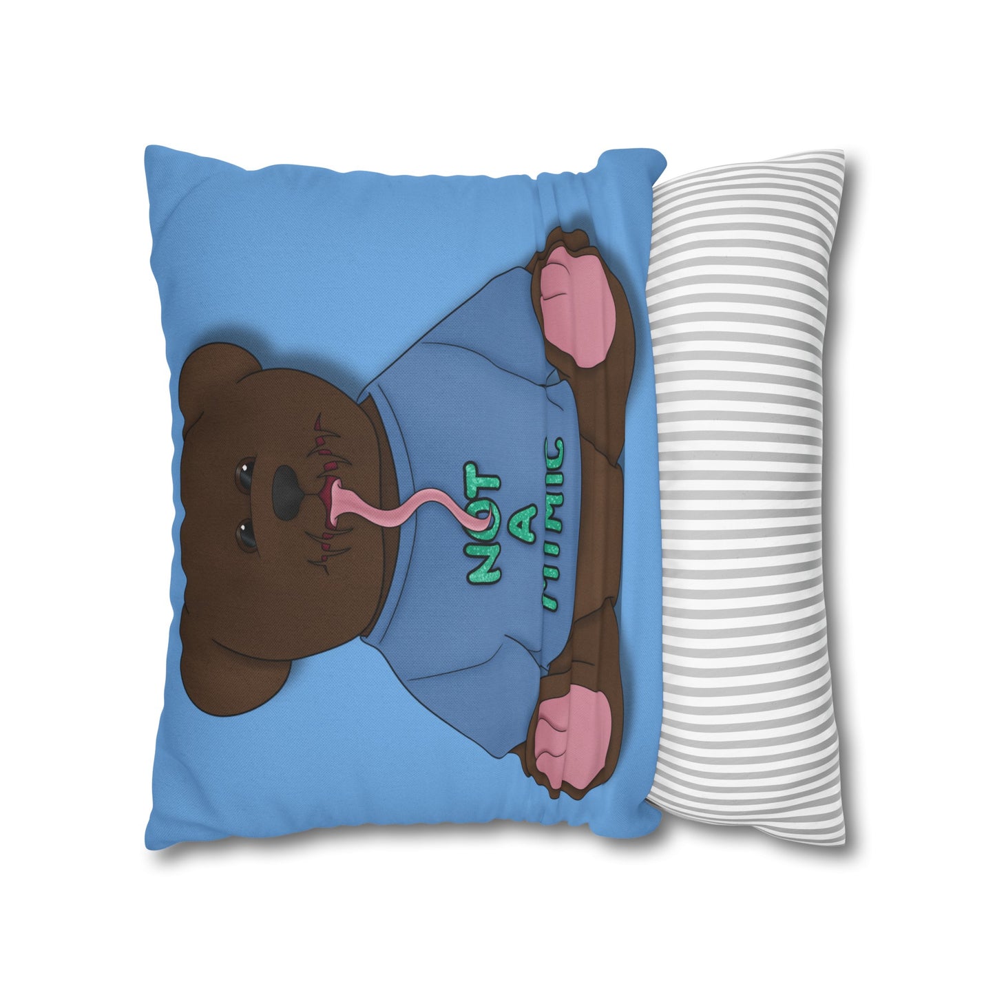 (Not a) Mimic Spun Polyester Square Pillowcase